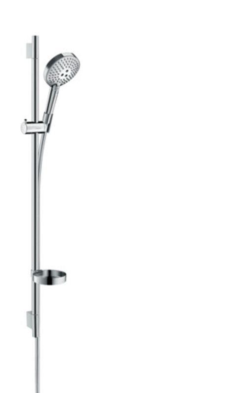 Hansgrohe-HG-Brausenset-Raindance-Select-S-120-3jet-PowderRain-UnicaS-Puro-900mm-chrom-27667000 gallery number 1